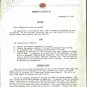 1959 Baltimore QB Club Newsletter, Weeb Ewbank Signed