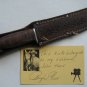 (John Hart) LONE RANGER Owned Kinfolks 9165 Bowie Knife