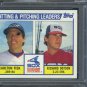 1984 Topps #216 White Sox Leaders (Carlton Fisk) PSA 10