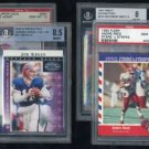 Buffalo Bills BGS/PSA Graded Card Lot; Refractor RC+