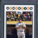 2008 Topps #268 Daric Barton RC PSA 10 Athletics
