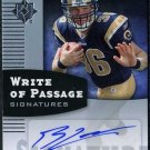 2007 Ultimate Collection BRIAN LEONARD Auto RC Rams