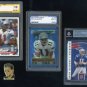 DREW BLEDSOE Graded Card Lot with RC + Bonus