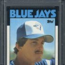 1986 Topps #74 RANCE MULINKIS Card PSA 10 Blue Jays