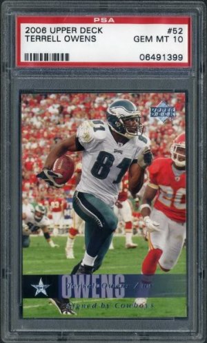 terrell owens upper deck