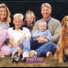 1992 Pro Line Profiles PHIL SIMMS Certified Auto Card