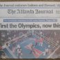 EVANDER HOLYFIELD Boxing Championship Atlanta Newspaper