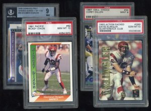 Cincinnati Begnals PSA/BGS Graded Card Lot; Dillon RC+