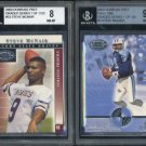 2000 Donruss Pref QBC Graded STEVE McNAIR BGS Card Lot