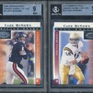 2000 Donruss Preferred Graded CADE McNOWN BGS Card Lot