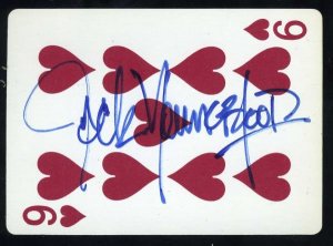 Rams JACK YOUNGBLOOD Auto Played Card