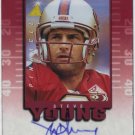 1997 Pinnacle Inscriptions STEVE YOUNG Auto, Not #'d