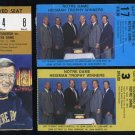 1984/1986 Notre Dame Football Ticket Lot (3); Heismans