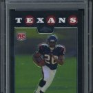 2008 Topps Chrome #TC190 STEVE SLATON RC PSA 10 Texans