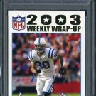 2004 Topps Collection #295 MARVIN HARRISON Card PSA 10