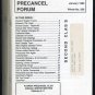 Precancel (Stamp) Forum Magazine, 1989 Year Set