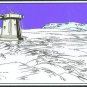 1997 STAR WARS Empire Strikes Back Reusable Sticker Set