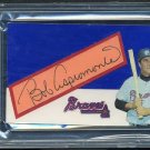 PSA/DNA BOB ASPROMONTE Signed Cut, Atlanta Braves