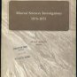 Mineral Sciences Investigations 1974-1975; Meteorite