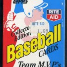 1988 Topps Rite Drugstore Set; Ripken, McGwire, Gwynn+