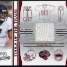 2006 Playoff Absolute Mem BYRON LEFTWICH GU Jersey Card