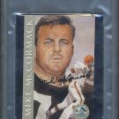 MIKE McCORMACK Signed Postcard PSA/DNA, Browns/HOF