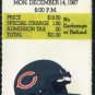 1987 49ers vs Bears Ticket Stub, Jerry Rice TD Record
