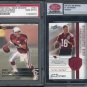 JAKE PLUMMER PSA/BGS Graded Lot w/1997 Sp Auth RC & GU+