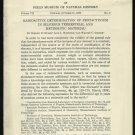 Radioactive Determination in Ter. & Meteoritic Material