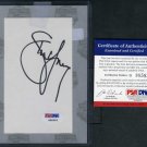 STEVE YOUNG Signed Index Card PSA/DNA Index HOF