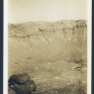 1937 Meteor Crater Tourist Photo, Awesome Snap Shot!