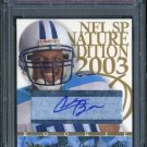 2003 SP Signature #CB CHRIS BROWN RC Auto 076-100 PSA 10