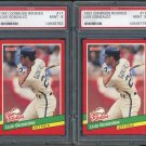1991 Donruss Rookies #17 LUIS GONZALEZ RC PSA 9 Lot