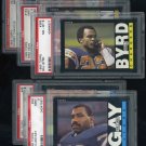 1985 Topps Football PSA Graded Lot, Fred Dean 9+