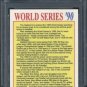 ERIC DAVIS Graded Lot w/1991 Fleer World Series PSA 10+