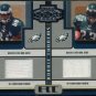 2005 Playoff Honors REGGIE BROWN/RYAN MOATS Jersey Card