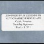 2009 Press Pass CEDRIC PEERMAN Auto RC Plate 1/1