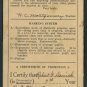 1930s High School Report Card Lot; Union Township, Ohio