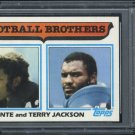 1982 Topps #268 Football Brothers (Jackson) Card PSA 10