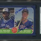 1986 Fleer CECIL FIELDER & CORY SNYDER Auto RC JSA/SGC