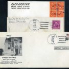 Kansas Last Day Post Office Cancel Lot; Aulne+