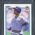 1990 Fleer #336 GARY SHEFFIELD Card PSA 10 Brewers