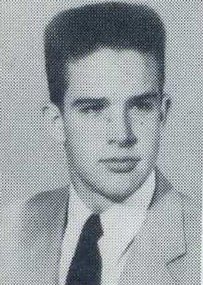 Actor WARREN BEATTY's 1954 High School Yearbook