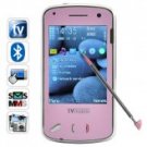Allure - Pink Mini Cell Phone (Quadband, Dual SIM, Touchscreen)