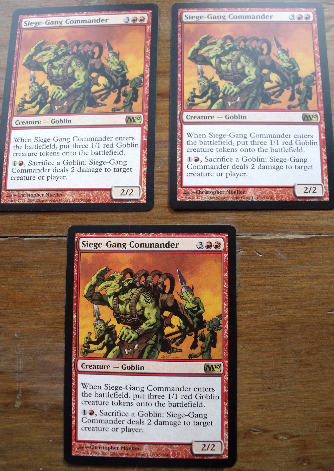Magic: The Gathering - Siege-Gang Commander (M10) - Carta Rara Singola Da Collezione