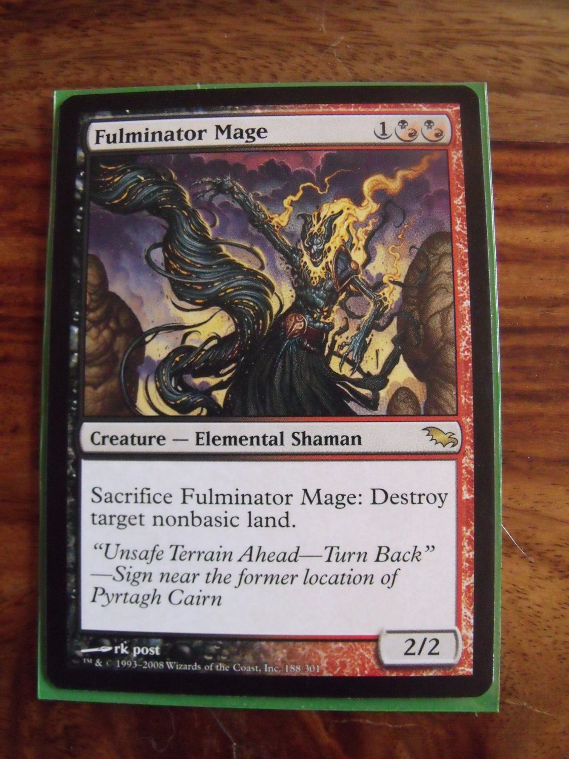 Fulminator Mage, Shadowmoor, NM Magic the Gathering