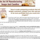The Art of Making Soaps and Candles eBook on CD Printable