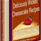 90 CHEESECAKE Recipes eBook on CD Printable