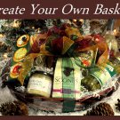 475 GIFT BASKET Ideas eBook on CD Printable - Make Money at Home or Gifts