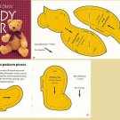 How To Make A Teddy Bear eBook on CD Printable